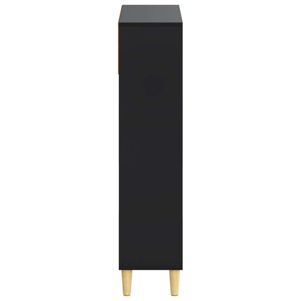 Sko skab ARNHEM 78 x 24 x 103 cm Konstrueret træ Sort