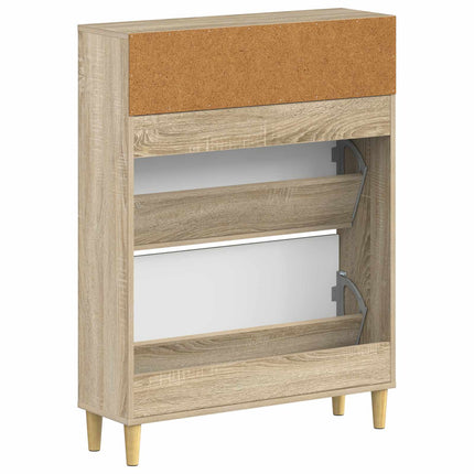 Sko skab ARNHEM 78 x 24 x 103 cm Konstrueret træ Sonoma-eg
