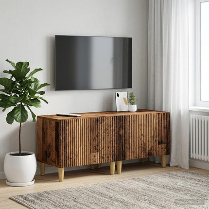 TV-skab Gammelt træ Konstrueret træ
