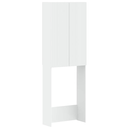 Toilet Skab ARNHEM Hvid 66 x 25,5 x 190 cm Konstrueret træ