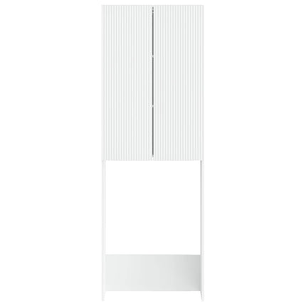 Toilet Skab ARNHEM Hvid 66 x 25,5 x 190 cm Konstrueret træ