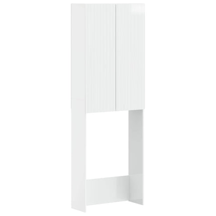 Toilet Skab ARNHEM Hvid højglans 66 x 25,5 x 190 cm