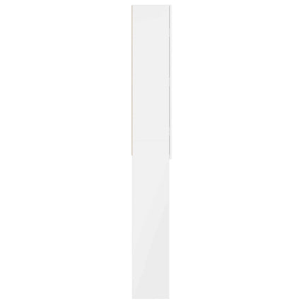 Toilet Skab ARNHEM Hvid højglans 66 x 25,5 x 190 cm