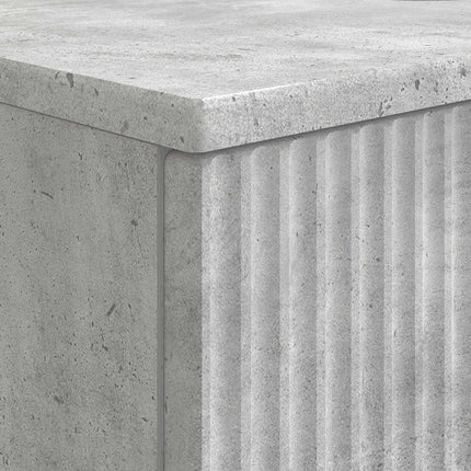 Badeværelsesskabsunder HAARLEM Betongrå 82 x 41 x 58,5 cm