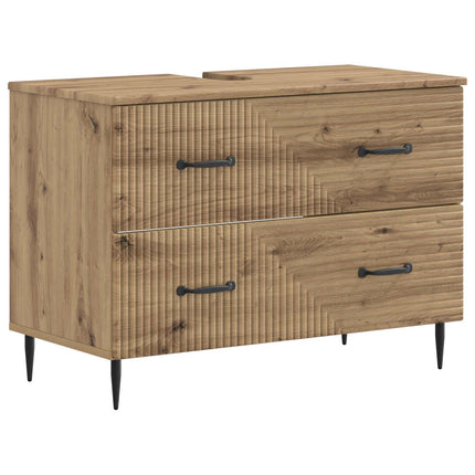 Badeværelsesskabsunder HAARLEM Artisan-eg 82 x 41 x 58,5 cm