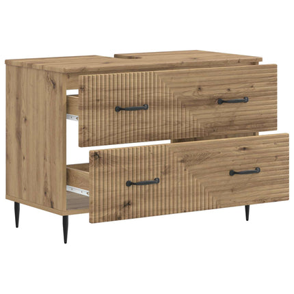 Badeværelsesskabsunder HAARLEM Artisan-eg 82 x 41 x 58,5 cm