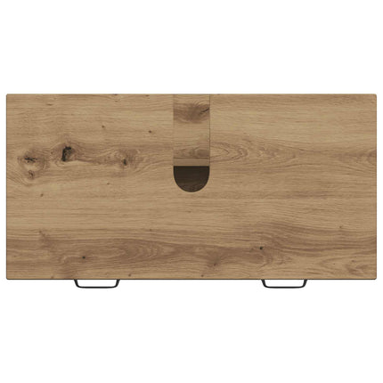 Badeværelsesskabsunder HAARLEM Artisan-eg 82 x 41 x 58,5 cm