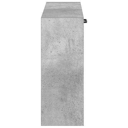 Vægmonteret Skoskab HAARLEM 71 x 17 x 43 cm Konstrueret træ