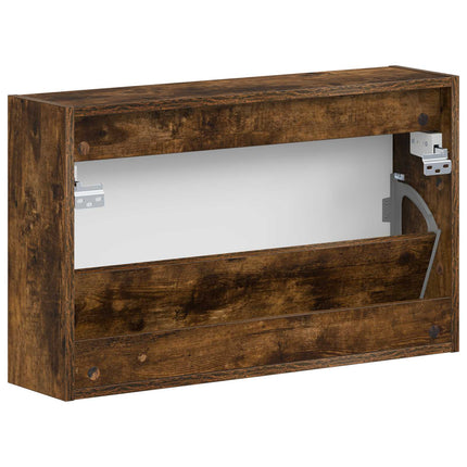Vægmonteret Skoskab HAARLEM 71 x 17 x 43 cm Konstrueret træ