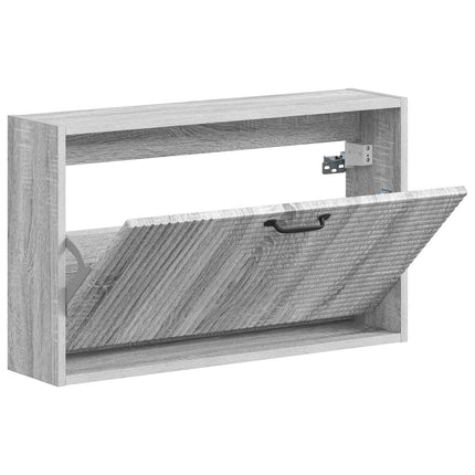 Vægmonteret Skoskab HAARLEM 71 x 17 x 43 cm Konstrueret træ