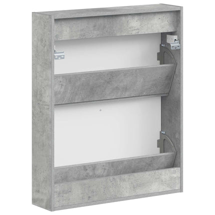 Vægmonteret Skoskab HAARLEM 71 x 17 x 86 cm Konstrueret træ