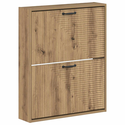Vægmonteret Skoskab HAARLEM 71 x 17 x 86 cm Konstrueret træ