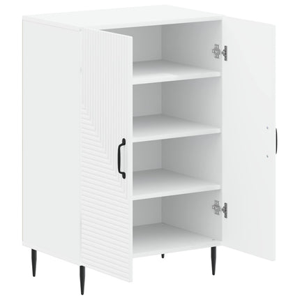 Sko skab HAARLEM 59,5 x 39,5 x 89,5 cm Konstrueret træ Hvid