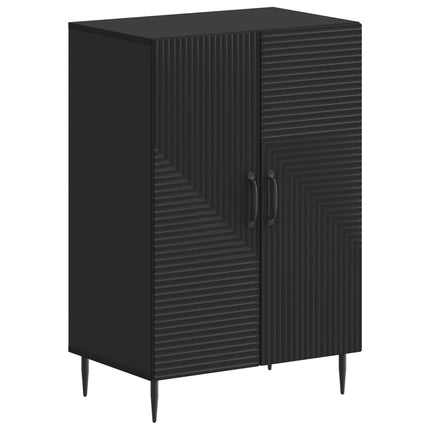 Sko skab HAARLEM 59,5 x 39,5 x 89,5 cm Konstrueret træ Sort