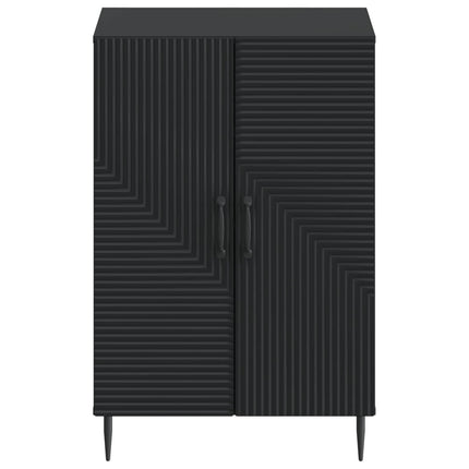 Sko skab HAARLEM 59,5 x 39,5 x 89,5 cm Konstrueret træ Sort
