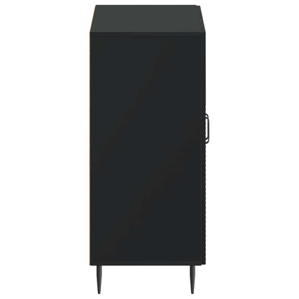 Sko skab HAARLEM 59,5 x 39,5 x 89,5 cm Konstrueret træ Sort
