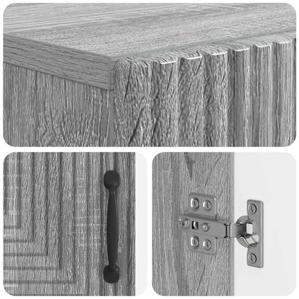 Sko skab HAARLEM 59,5 x 39,5 x 89,5 cm Konstrueret træ