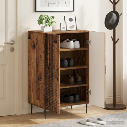Sko skab HAARLEM 59,5 x 39,5 x 89,5 cm Konstrueret træ