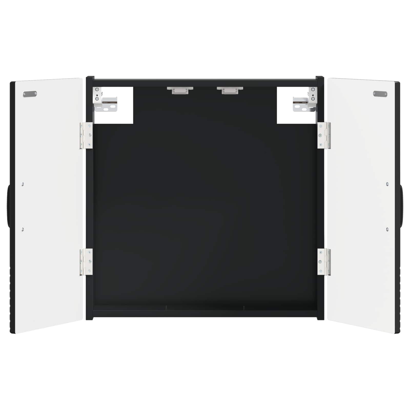 Dartboard Skab HAARLEM Sort 52,5 x 10,5 x 53,5 cm billede