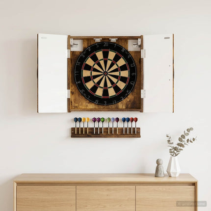 Dartboard Skab HAARLEM Røget eg 52,5 x 10,5 x 53,5 cm