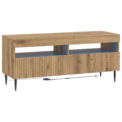 LED TV-skab Artisan-eg Konstrueret træ