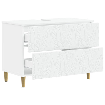 Badeværelsesskabsunder DELFT Hvid 82 x 41 x 59 cm