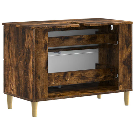 Badeværelsesskabsunder DELFT Røget eg 82 x 41 x 59 cm