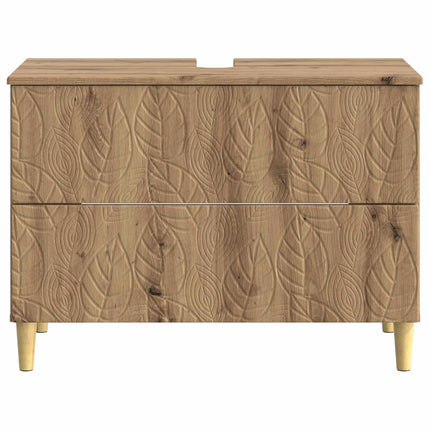 Badeværelsesskabsunder DELFT Artisan-eg 82 x 41 x 59 cm