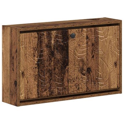 Vægmonteret Skoskab DELFT 71 x 17 x 43 cm Konstrueret træ