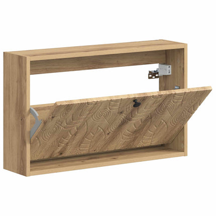 Vægmonteret Skoskab DELFT 71 x 17 x 43 cm Konstrueret træ