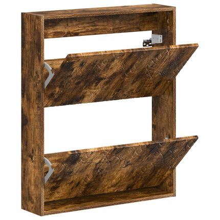 Vægmonteret Skoskab DELFT 71 x 17 x 86 cm Konstrueret træ