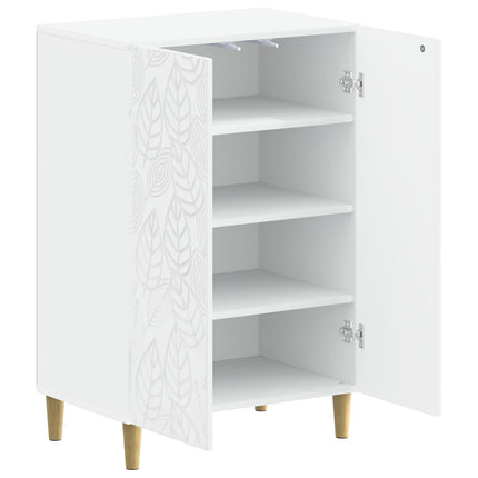 Sko skab DELFT 59,5 x 39,5 x 90 cm Konstrueret træ Hvid