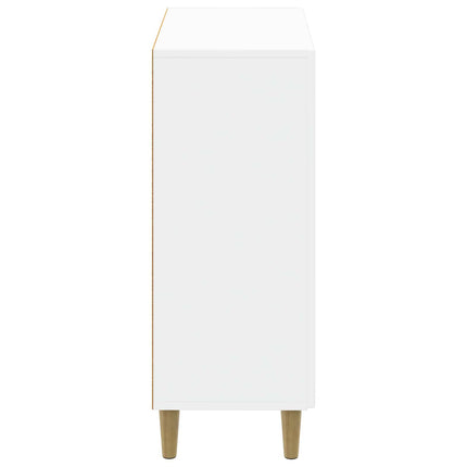 Sko skab DELFT 59,5 x 39,5 x 90 cm Konstrueret træ Hvid