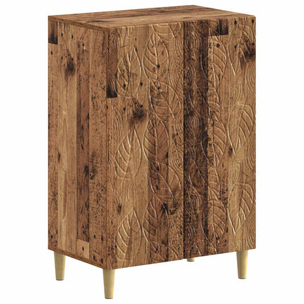 Sko skab DELFT 59,5 x 39,5 x 90 cm Konstrueret træ Gammelt træ