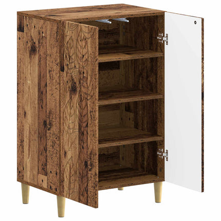Sko skab DELFT 59,5 x 39,5 x 90 cm Konstrueret træ Gammelt træ
