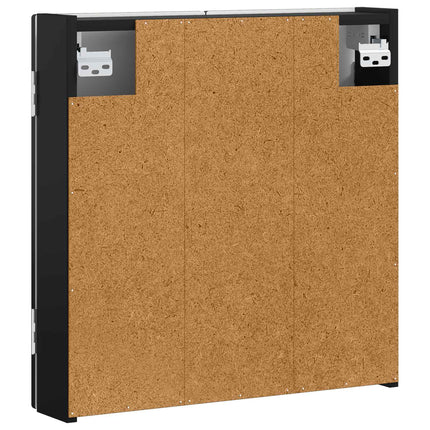 Dartboard Skab DELFT Sort 52,5 x 10,5 x 53,5 cm Konstrueret træ