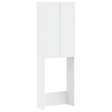 Toilet Skab DELFT Hvid 66 x 25,5 x 190 cm Konstrueret træ