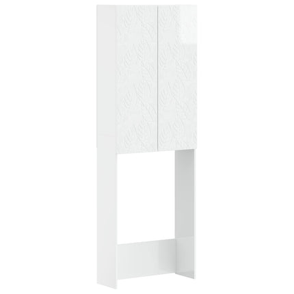 Toilet Skab DELFT Hvid højglans 66 x 25,5 x 190 cm