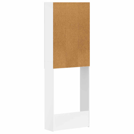 Toilet Skab DELFT Hvid højglans 66 x 25,5 x 190 cm