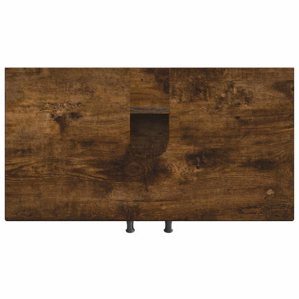 Badeværelsesskabsunder HOORN Røget eg 59,5 x 31,5 x 56 cm