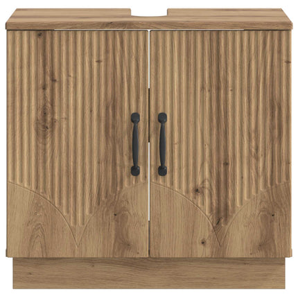 Badeværelsesskabsunder HOORN Artisan-eg 59,5 x 31,5 x 56 cm