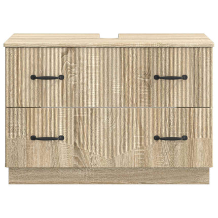 Badeværelsesskabsunder HOORN Sonoma-eg 82 x 41 x 56 cm