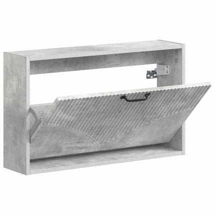 Vægmonteret Skoskab HOORN 71 x 17 x 43 cm Konstrueret træ