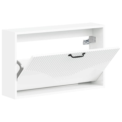 Vægmonteret Skoskab HOORN 71 x 17 x 43 cm Konstrueret træ