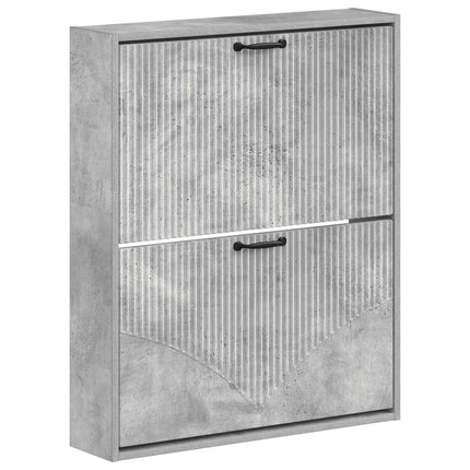 Vægmonteret Skoskab HOORN 71 x 17 x 86 cm Konstrueret træ