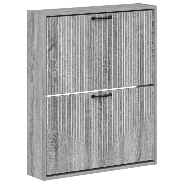 Vægmonteret Skoskab HOORN 71 x 17 x 86 cm Konstrueret træ