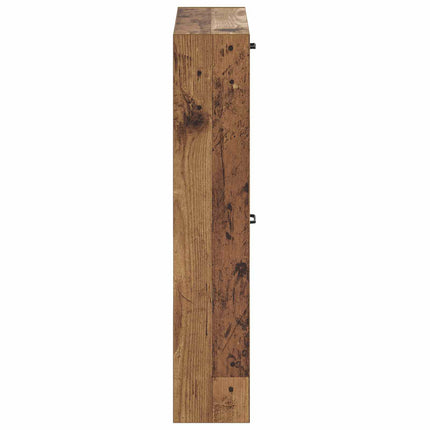 Vægmonteret Skoskab HOORN 71 x 17 x 86 cm Konstrueret træ