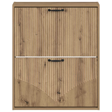 Vægmonteret Skoskab HOORN 71 x 17 x 86 cm Konstrueret træ