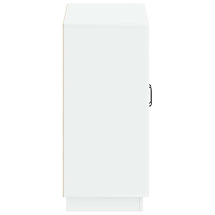 Sko skab HOORN 59,5 x 39,5 x 87 cm Konstrueret træ Hvid