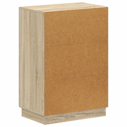 Sko skab HOORN 59,5 x 39,5 x 87 cm Konstrueret træ Sonoma-eg